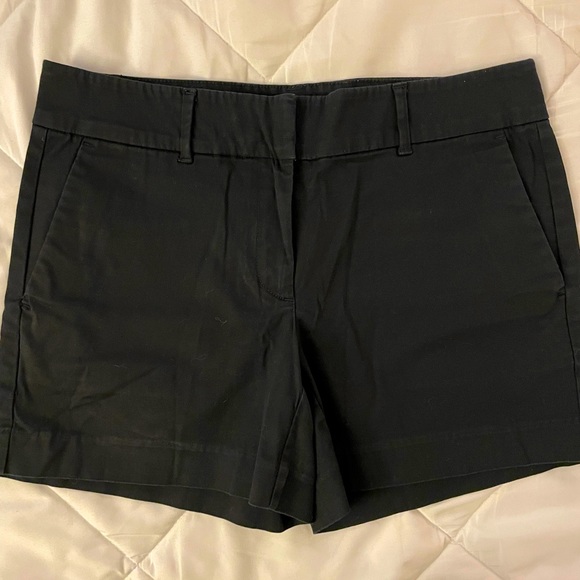 ANNE TAYLOR Factory Shorts - Black - Size 2 - Picture 1 of 3